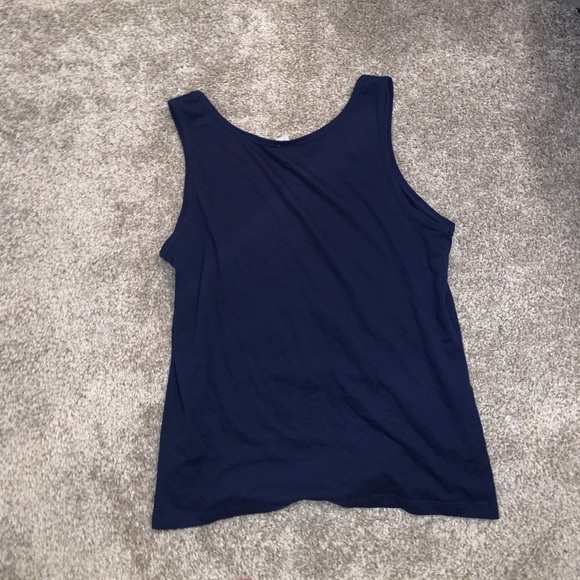 Women’s Dark Blue Joy Tank top - Picture 5 of 5